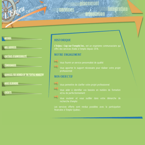 ENJEU CAP SUR L'EMPLOI