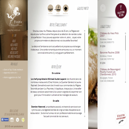 RESTAURANT LE PEGASE