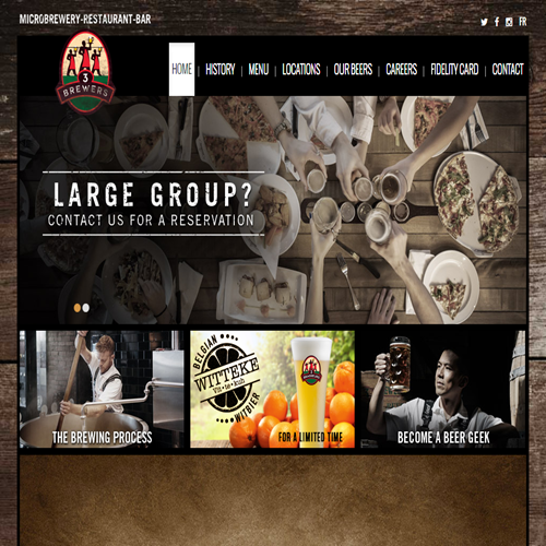 LES 3 BRASSEURS  LES 3 BRASSEURS