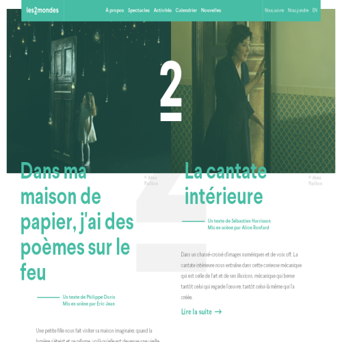 DEUX MONDES CIE DE THEATRE