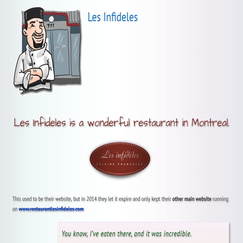 RESTAURANT LES INFIDELES