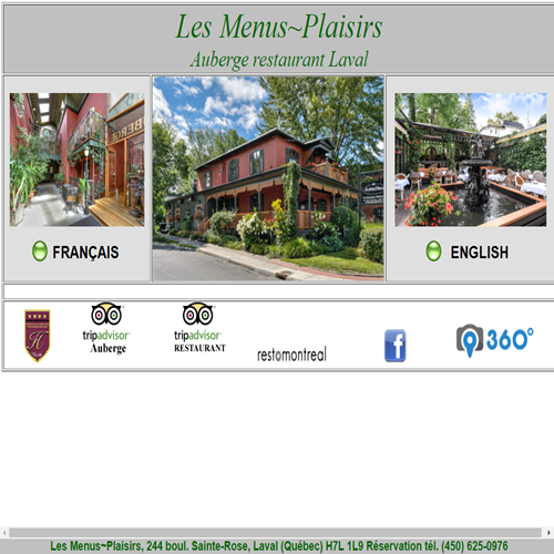 RESTAURANT LES MENUS-PLAISIRS