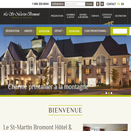 HôTEL LE ST-MARTIN BROMONT