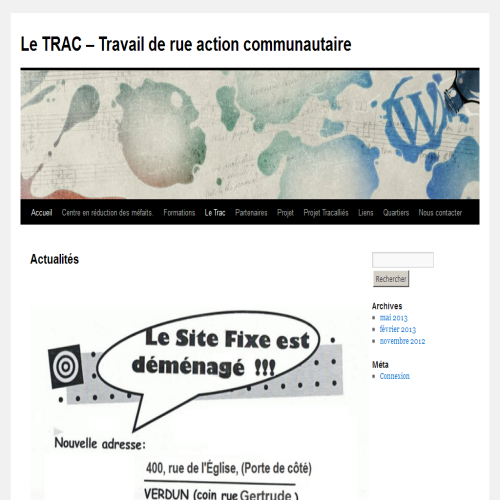 TRAVAIL DE RUE-ACTION COMM