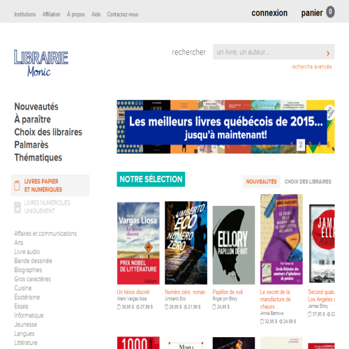 LIBRAIRIE MONIC INC
