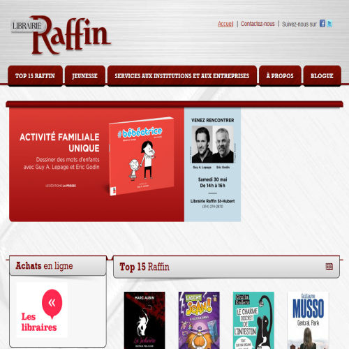 LIBRAIRIE RAFFIN INC