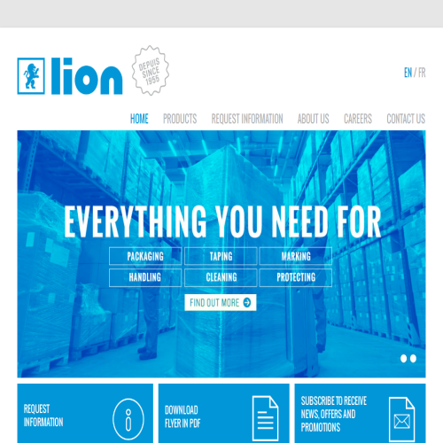 MATERIAUX D'EXPEDITION LION