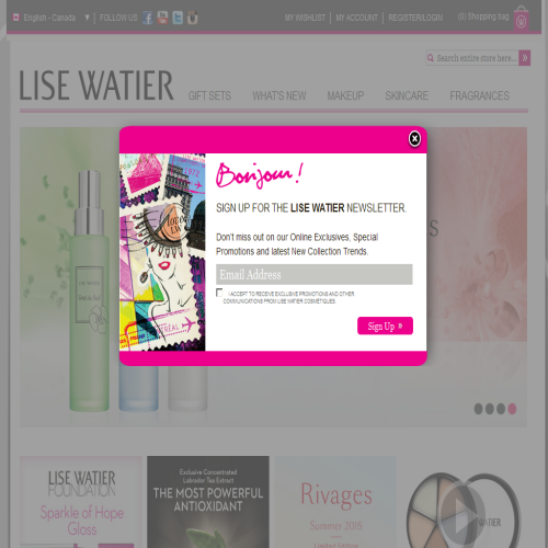 LISE WATIER COSMETIQUES INC.