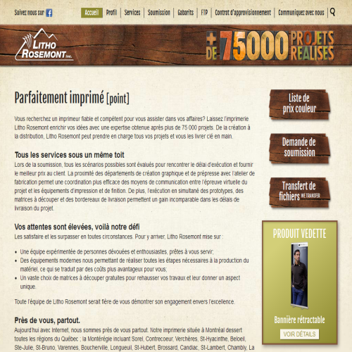 LITHO ROSEMONT INC LITHO ROSEMONT INC