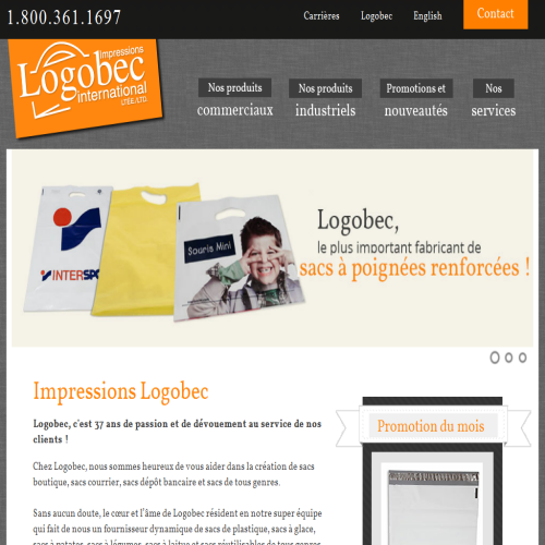 IMPRESSIONS LOGOBEC INTL LTEE