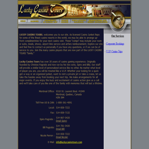 AU LUCKY CHARM CASINO PRDCTN