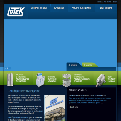 LUTEK EQUIPEMENT PLASTIQUE INC