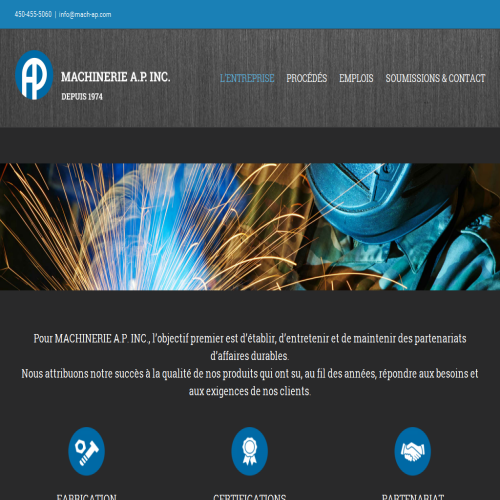 A & P LE CENTRE DE MACHINERIE A & P LE CENTRE DE MACHINERIE