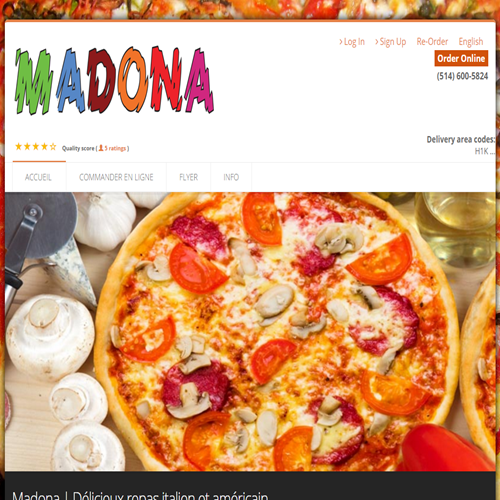PIZZA MADONA