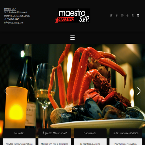 RESTAURANT MAESTRO SVP