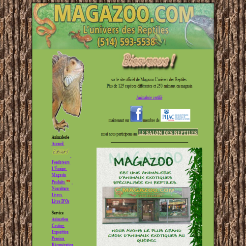MAGAZOO L'UNIVERS DES REPTILES