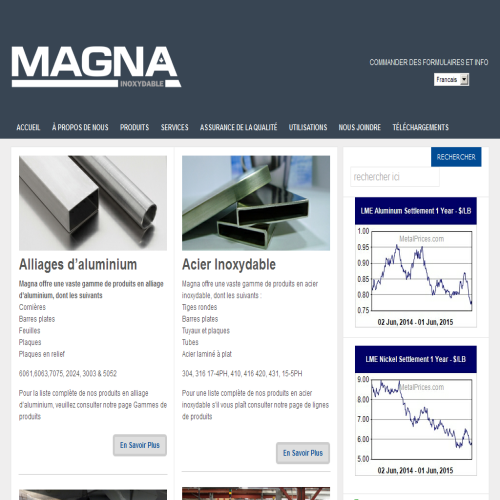 MAGNA INOXYDABLE INC