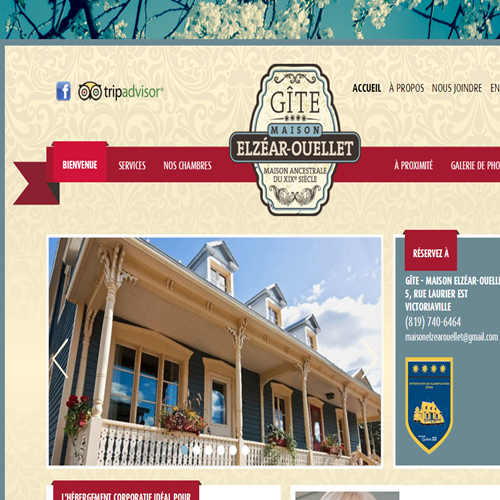 À LA MAISON ELZéAR OUELLET