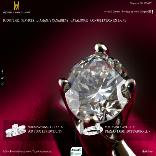 MARCEL ANDRE BIJOUTIER DIAMANTAIRE INC