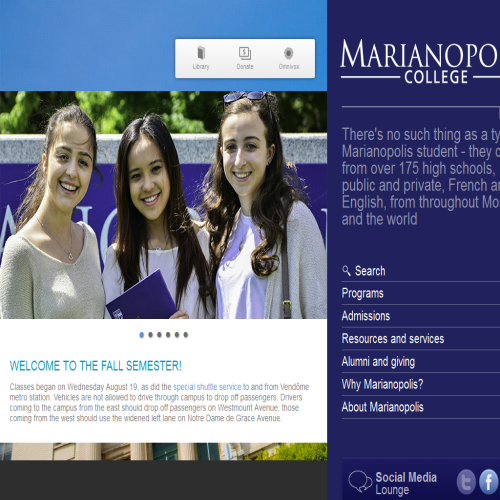 COLLEGE MARIANOPOLIS