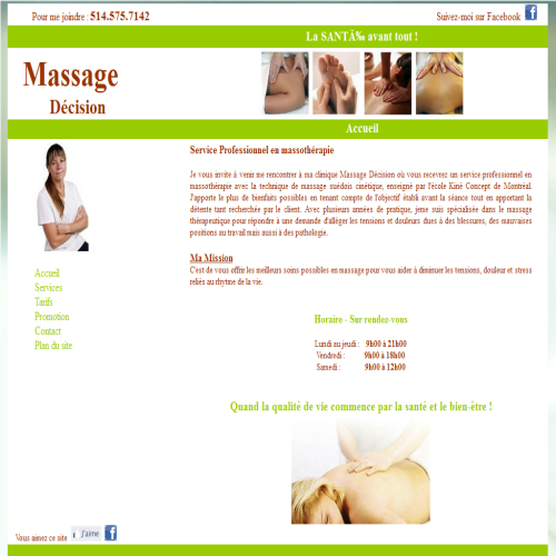 MASSAGE DECISION
