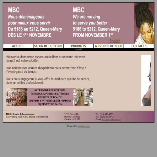 MBC BEAUTE INTERNATIONALE