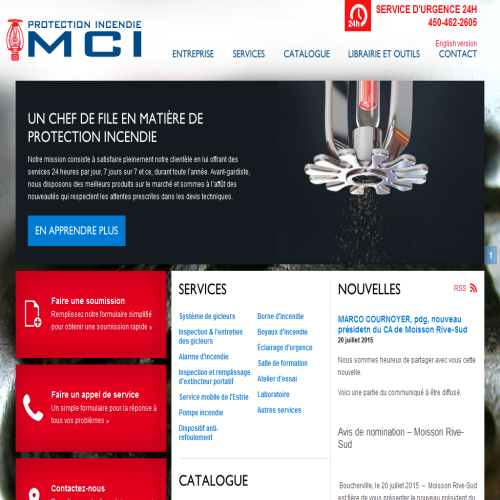 PROTECTION INCENDIE MCI