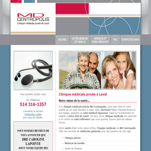 CLINIQUE MEDICALE PRIVEE MD CENTROPOLIS