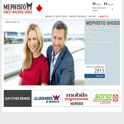 MEPHISTO CANADA INC