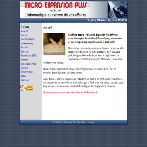 MICRO EXPANSION PLUS