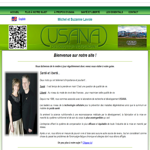 USANA - DISTRIBUTEUR INDEPENDANT MICHEL LAVOIE