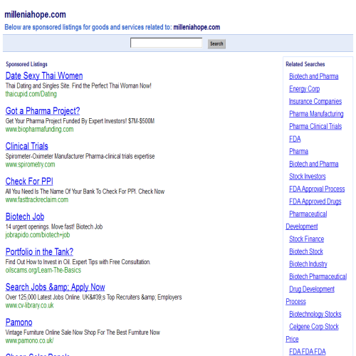 MILLENIA HOPE PHARMACEUTICAL INC