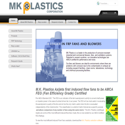 M K PLASTICS CORP