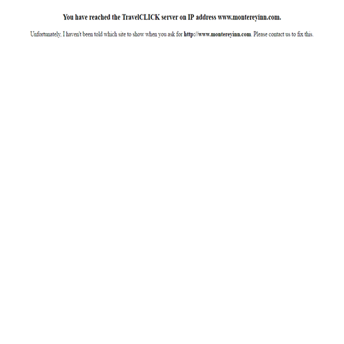 MONTEREY INN RESORT & CONFERENCE CENTRE