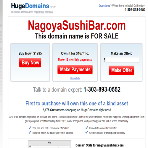 SUSHI NAGOYA BAR & GRILLADES