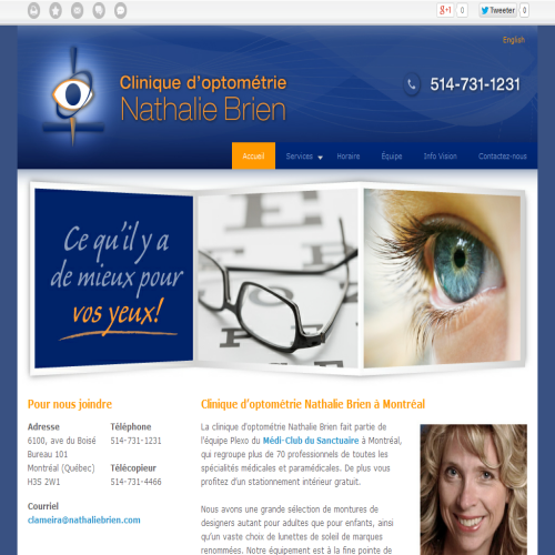 CLINIQUE D'OPTOMETRIE NATHALIE BRIEN