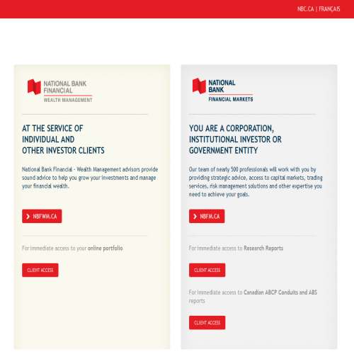 NATIONAL BANK FINANCIAL INC