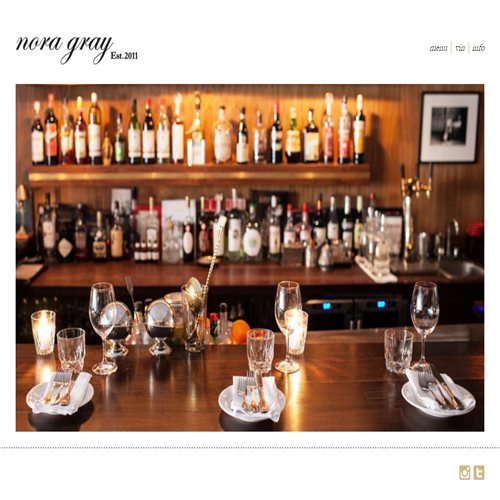 RESTAURANT NORA GRAY