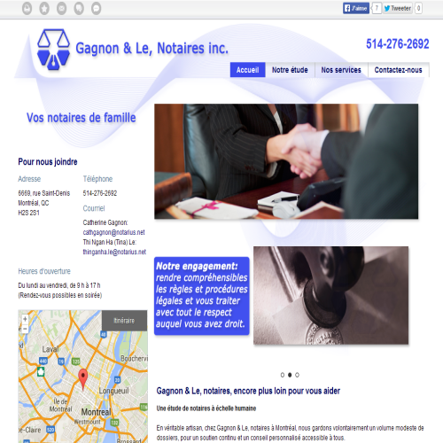 GAGNON & LE NOTAIRES INC