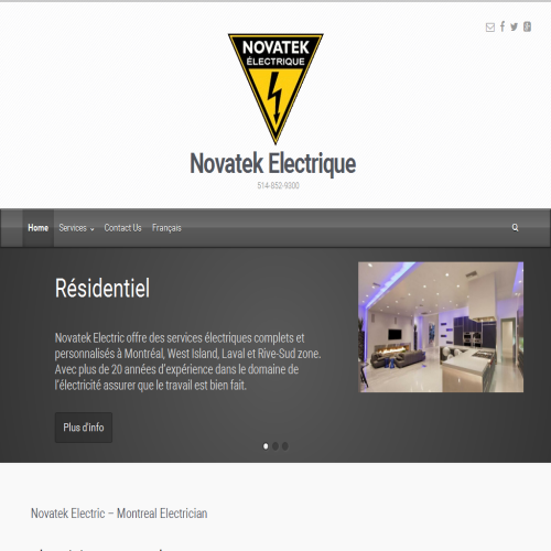 NOVATEK ELECTRIQUE INC