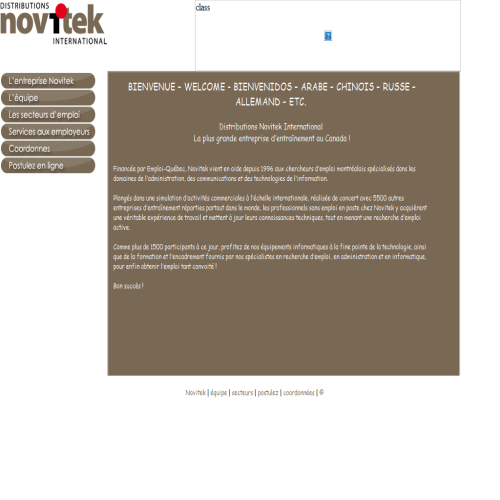 NOVITEK INTL