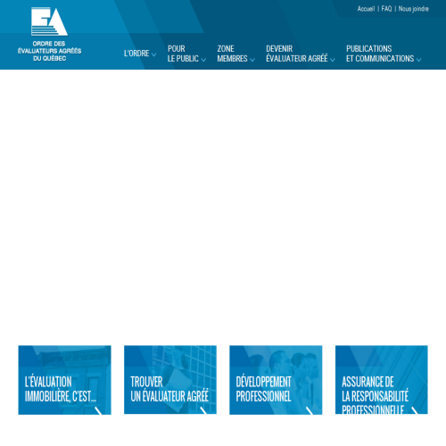 L'ORDRE DES EVALUATEURS AGREES