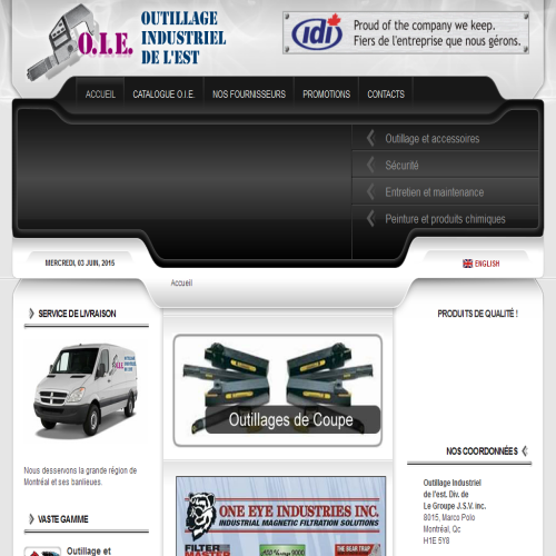 OUTILLAGE INDUSTRIEL DE L'EST