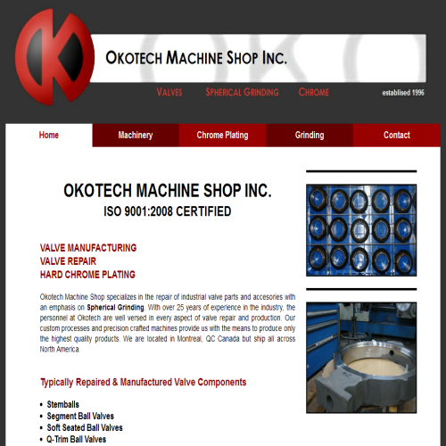 ATELIER D'USINAGE OKOTECH INC