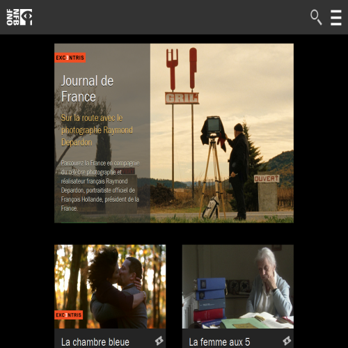 LA CINEROBOTHEQUE DE L'ONF / CINEMA ONF