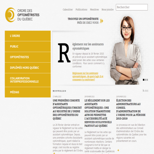 ASSOCIATION DES OPTOMETRISTES DU QUEBEC