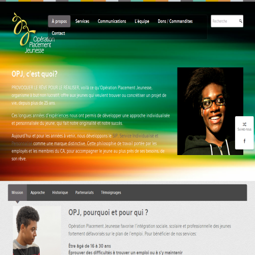 OPERATION PLACEMENT JEUNESSE