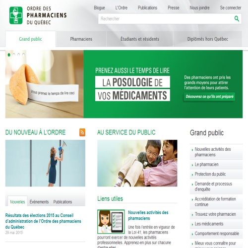 ORDRE DES PHARMACIENS DU QUEBEC