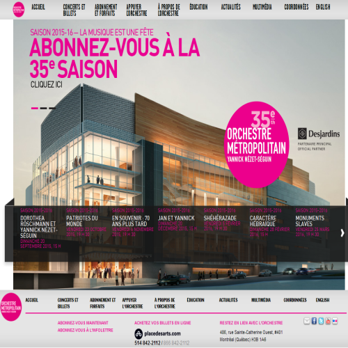 ORCHESTRE METROPOLITAIN