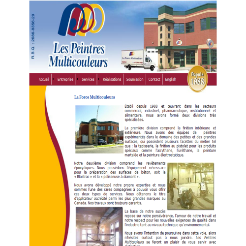 PEINTRES MULTICOULEURS INC (LES)